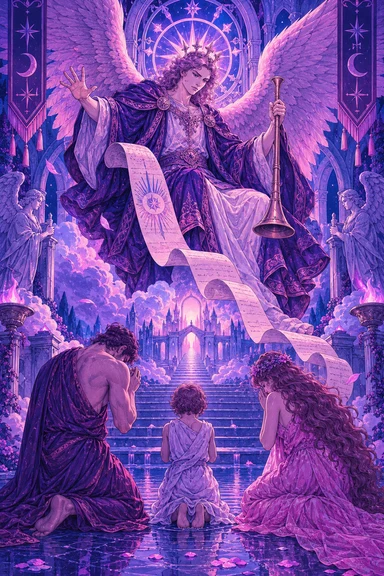 Judgement — Sonam Zangmo Tarot illustration