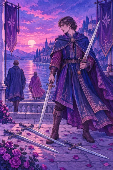 Five of Swords — Sonam Zangmo Tarot illustration